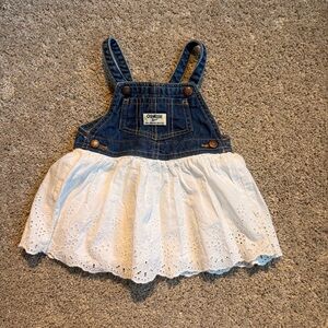 OshKosh B’Gosh • Eyelet/Denim Dress